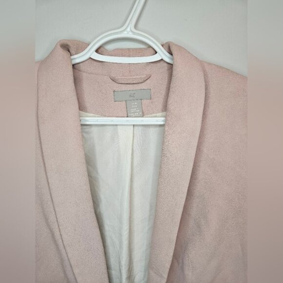 H$M Straight Cut Jacket. Light Pink. Size M. - Picture 5 of 12